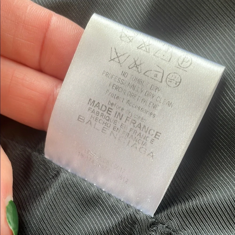 RARE Balenciaga Leather Moto Jacket – Espresso Brown - Picture 4 of 11